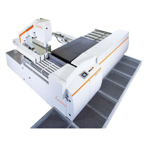 Sierra de cinta - KASTOcross U - KASTO Maschinenbau GmbH & Co. KG - vertical / para acero / semiautomática
