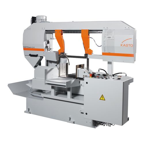 Sierra de cinta - KASTOtwin U 4 - KASTO Maschinenbau GmbH & Co. KG - horizontal / para metales / para tuberías