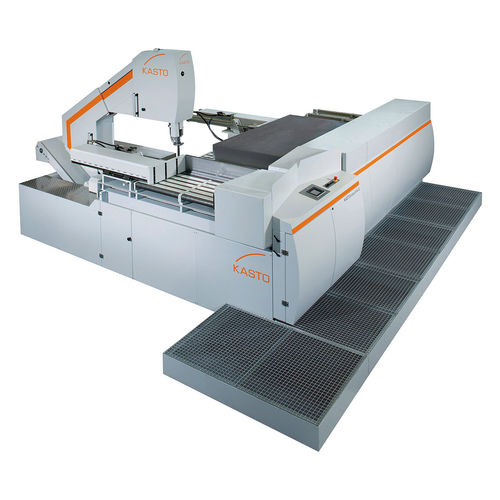 Sierra de cinta - KASTOcross A - KASTO Maschinenbau GmbH & Co. KG - vertical / para acero / automática
