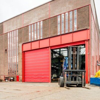 Puerta apilable - VL3190 - ASSA ABLOY Entrance Systems - de tejido / industrial / de hangar