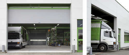 Puerta enrollable - RR3000 XXL - ASSA ABLOY Entrance Systems - de metal / clase 3 / clase 4