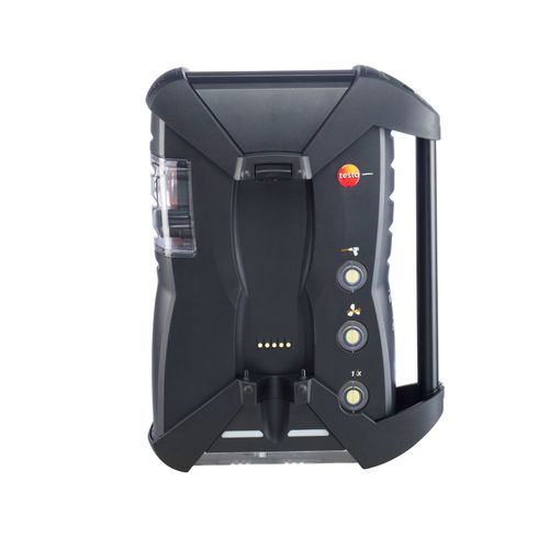 Analizador de combustión portátil - 350 - TESTO - H2S:  0 - 50 ppm / CO2 calculado / SO2