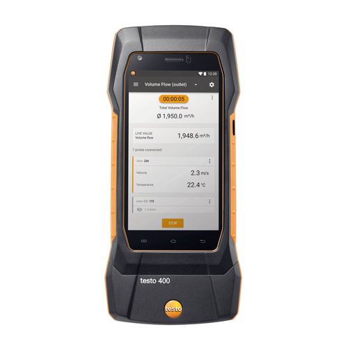 Instrumento de medida de velocidad del aire - 400  - TESTO - temperatura / de presión / humedad relativa