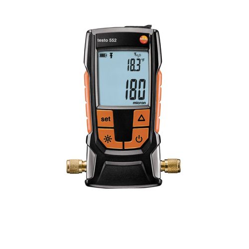 Manómetro de vacío con Pirani - 552 - TESTO - digital / portátil / inteligente