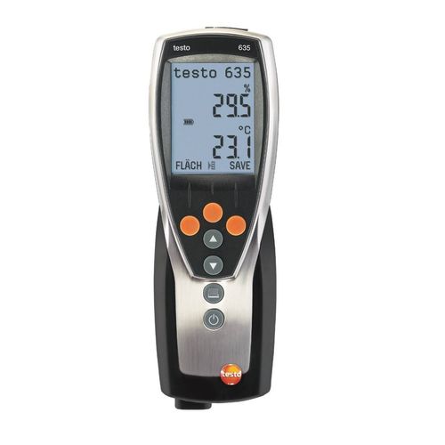 Aparato de medición temperatura - 635-1 - TESTO - humedad relativa / de presión / digital