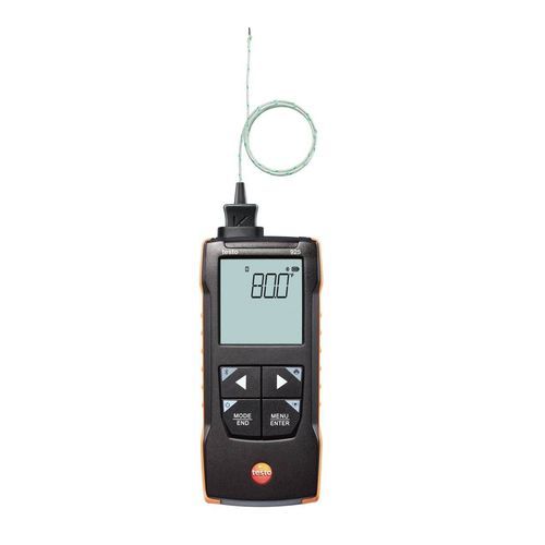Termómetro de termopar - 925 - TESTO - de sonda / con pantalla LCD / °C