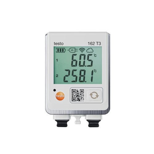 Registrador de datos de temperatura - 162 T3 - TESTO - en línea / con pantalla / para termopar