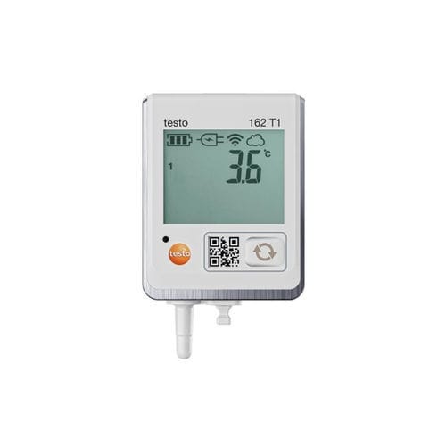 Registrador de datos de temperatura - 162 T1 - TESTO - en línea / NTC / con pantalla