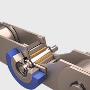 Cadena de transmisión - RENOLD - para escaleras mecánicas