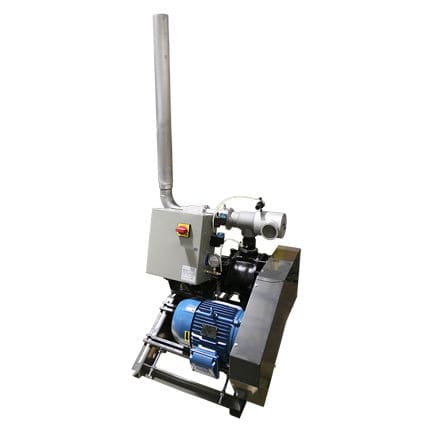 Bomba de vacío lubricada - APD series - AEC, Inc. - ACS Group - monoetapa / para transporte de granulados plásticos / compacta