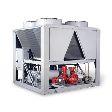 Refrigerador de agua - 30RB series - AEC, Inc. - ACS Group - para compresor de tornillo / de exteriores / con condensación de aire