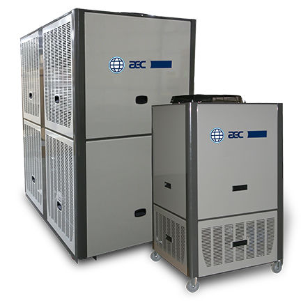 Refrigerador para la industria - GP series - AEC, Inc. - ACS Group - compacto / con condensación de aire / con condensación de agua