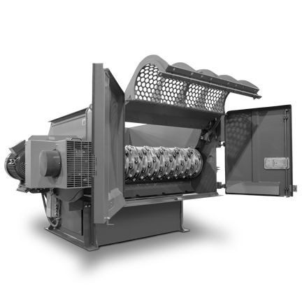 Destrozador de 1 eje - V series - AEC, Inc. - ACS Group - para madera / para cartón / de plástico