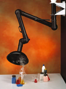 Brazo de extracción fijo - CHIKO AIRTEC - de pared / para techo / rígido