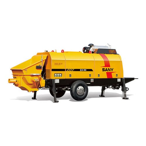 Bomba para hormigón montada en remolque - HBT5010C-5I - SANY - para obra / de pistón / para la industria