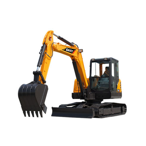 Miniexcavadora - SY50U  - SANY - con orugas / Tier 4 final / para obra de construcción