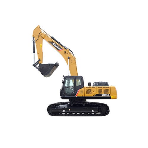Excavadora intermedia - SY305H - SANY - con orugas / diésel / para minas y canteras