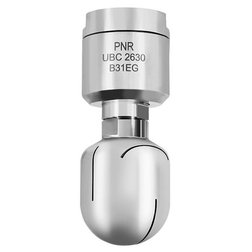 Boquilla de lavado - UBC series - PNR Italia - para líquido / de chorro recto / de acero inoxidable
