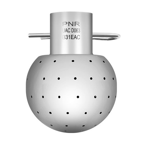 Boquilla de limpieza - UAC series - PNR Italia - para agua / de acero inoxidable / de Hastelloy®