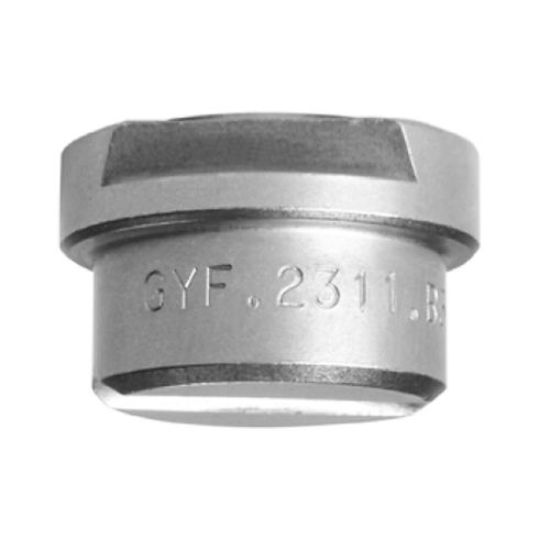 Boquilla de pulverización - GY series  - PNR Italia - para líquido / de chorro plano / de acero inoxidable