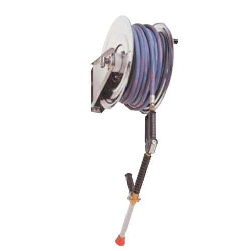 Enrollador de tubo de limpieza - UMU A/B - PNR Italia - manual / para agua / fijo