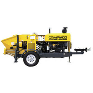 Bomba para hormigón montada en remolque - LS300G - Multiquip, Inc. - para obra / de pistón