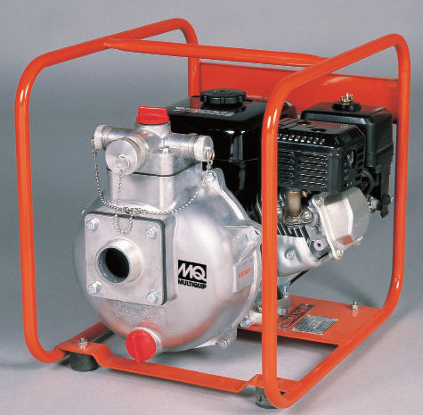 Bomba centrífuga - QP205SH - Multiquip, Inc. - con motor de gasolina / industrial / de alta presión