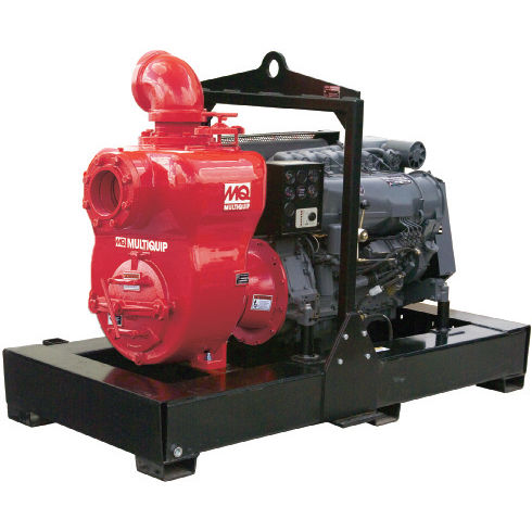 Bomba centrífuga - MQ600H - Multiquip, Inc. - para aguas de desagüe / diésel / autocebante