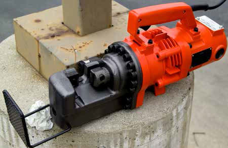 Cizalla eléctrica - HBC25B - Multiquip, Inc. - de armaduras para hormigón / guillotina / de mano