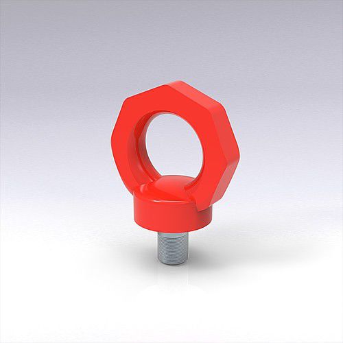 Anillo de elevación con giratorio - 2131.10. series - FIBRO GmbH - roscado
