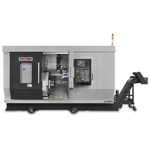 Centro de torneado-fresado CNC - UA-1500T2Y2 - Accuway Machinery - horizontal / multiaxial / de dos torretas