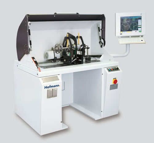 Máquina equilibradora horizontal - American Hofmann Corporation - con cojinetes rígidos / para herramienta de corte / de alta precisión