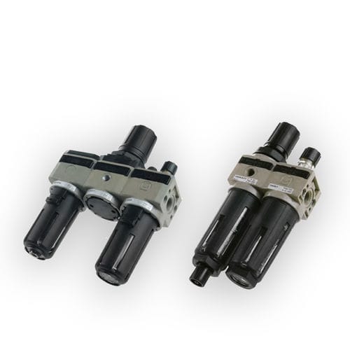 Filtro regulador lubricador de aire comprimido - 1700 - PNEUMAX - de cartucho / roscado / modular