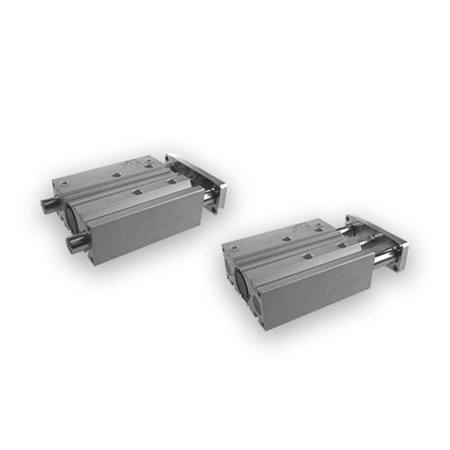 Cilindro guiado - 61 series - PNEUMAX - neumático / de vástago / de doble efecto