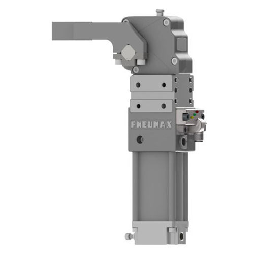 Unidad de fijación accionada neumáticamente - CX series - PNEUMAX - para mecanizado / de piezas para procesar / con brida
