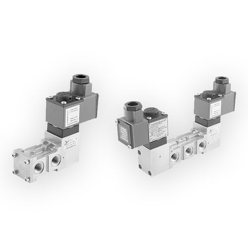 Electroválvula de control directo - Steel line  - PNEUMAX - de 5 vías / aire / para gas natural