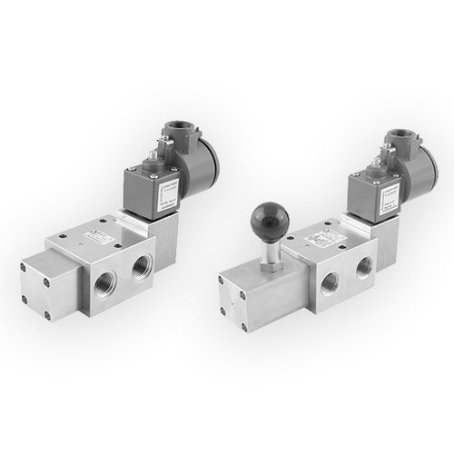 Electroválvula de control directo - SS12 series - PNEUMAX - de 3/2 vías / aire / aceite