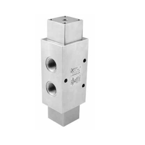 Electroválvula de control directo - SS125 series - PNEUMAX - de 5 vías / para gas / de acero inoxidable