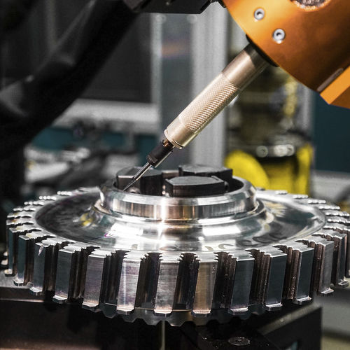 Célula robotizada de desbastado - Acme Manufacturing - de perfilado / para la industria del automóvil / para la industria aeronáutica