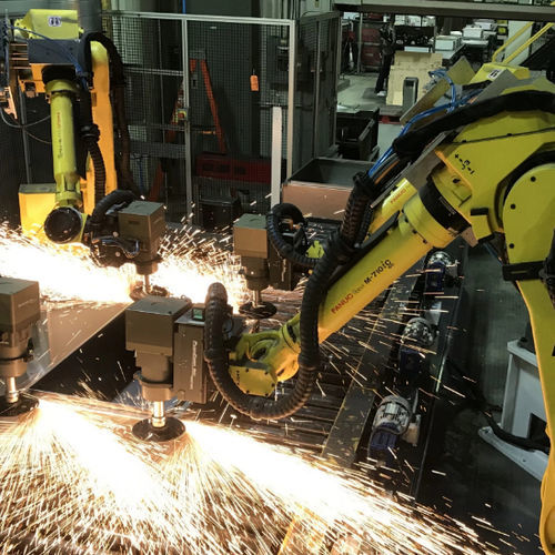 Célula robotizada de rectificado - Acme Manufacturing - para la industria del automóvil / para aplicaciones médicas / para la industria aeronáutica