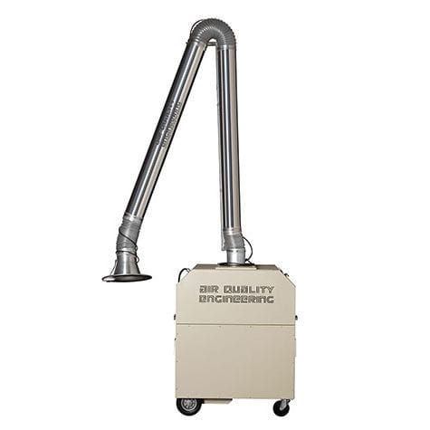 Extractor de humo móvil - AQE2000 - Air Quality Engineering - de soldadura / de rectificado / de cartucho