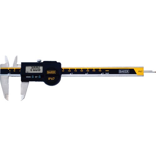 Pie de rey digital - ZD series - Baker Gauges India Private Limited - Vernier / IP67