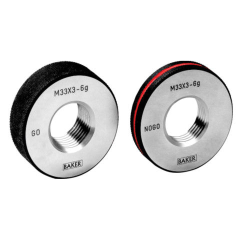 Tampón roscado - M40x3, M33x3 - Baker Gauges India Private Limited