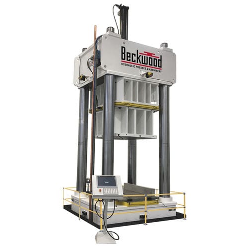 Prensa hidráulica - Beckwood Press - de formado / para la industria aeroespacial / de 4 columnas