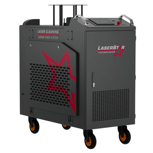 Sistema de limpieza láser - 4103-M - Laserstar Technologies Corporation - láser de fibra / de agua / manual
