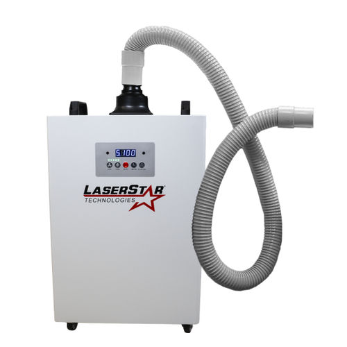 Extractor de gases de escape para taller - E350 - Laserstar Technologies Corporation - móvil