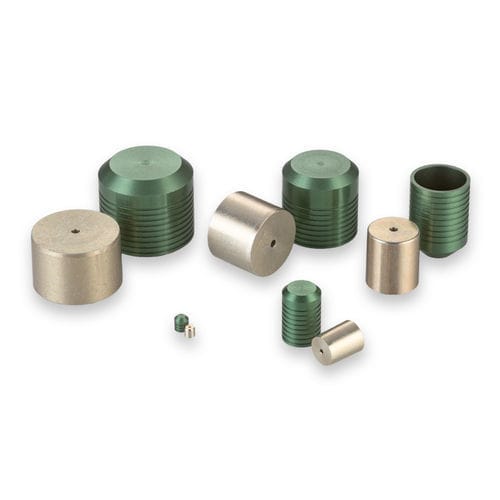 Tapón cilíndrico - PLGA series - THE LEE COMPANY - roscado / de aluminio / de formado