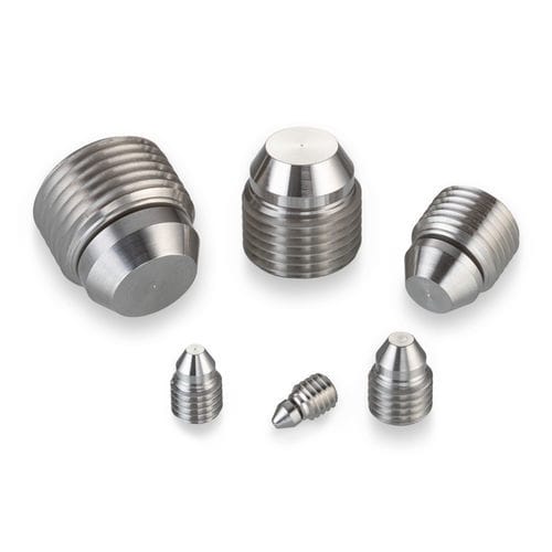 Tapón cilíndrico - PLAA3724010A - THE LEE COMPANY - roscado / de acero inoxidable / de aluminio