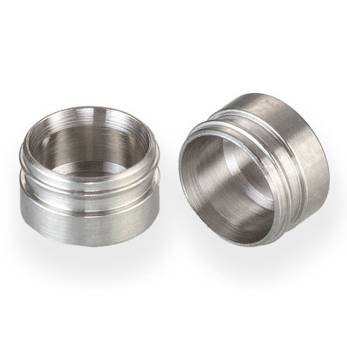Tapón redondo - DLPM0610100S - THE LEE COMPANY - roscado / de acero inoxidable / de aluminio