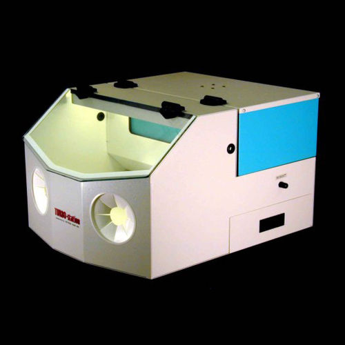 Cabina de chorro de arena de aspiración - TURBO-Station - Crystal Mark - manual / compacta